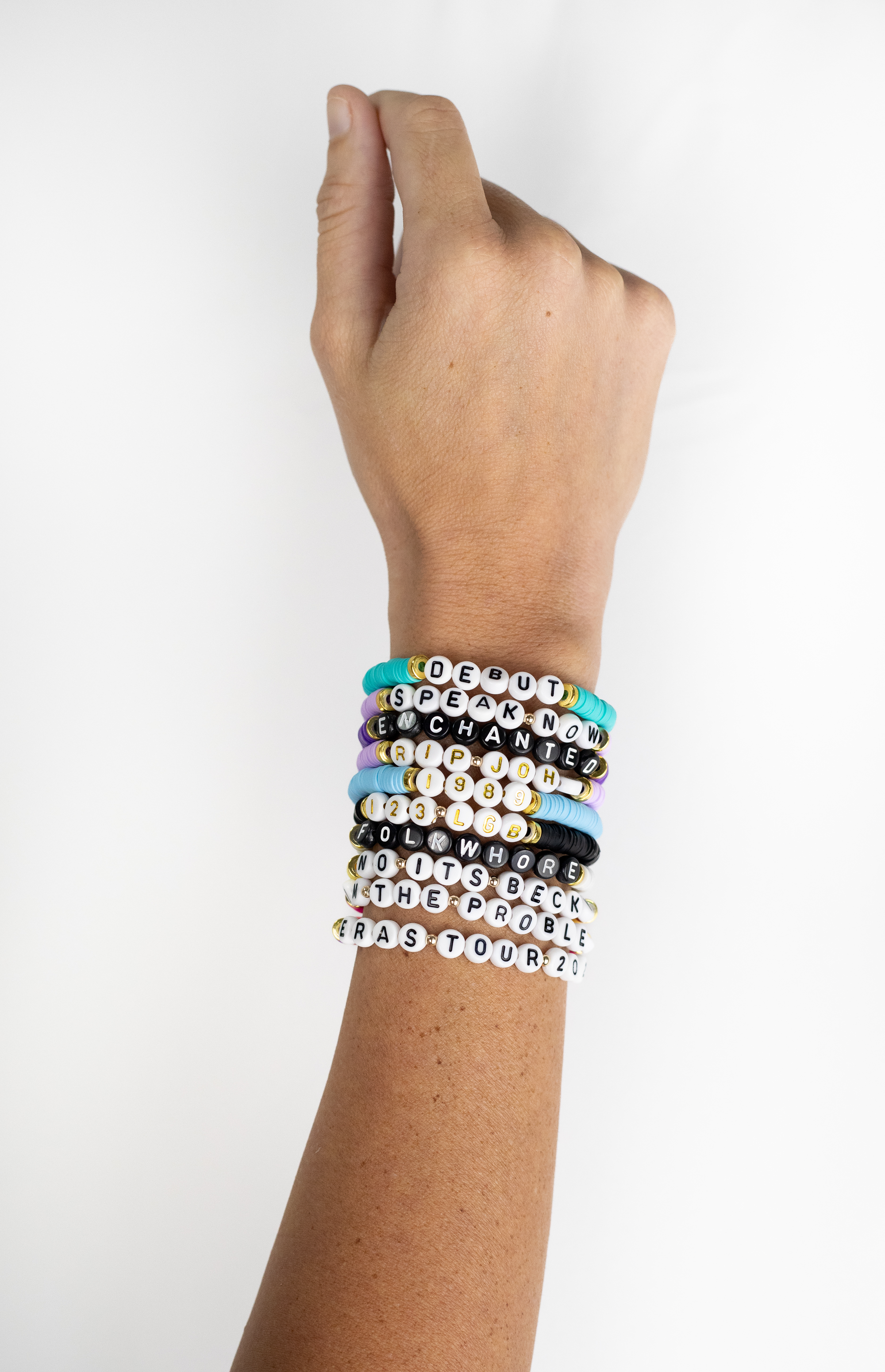Multi-layer Crystal Boho Beaded Bracelets Set Bangle Women Party Gift | eBay